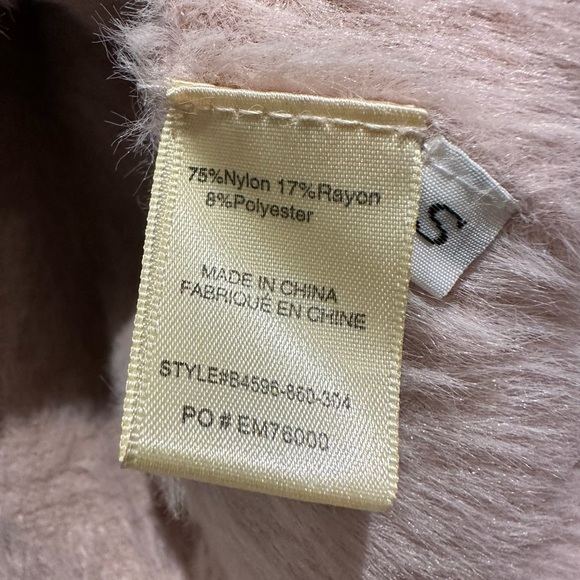 Bella Dahl fuzzy soft pink sweater size small - Picture 5 of 8